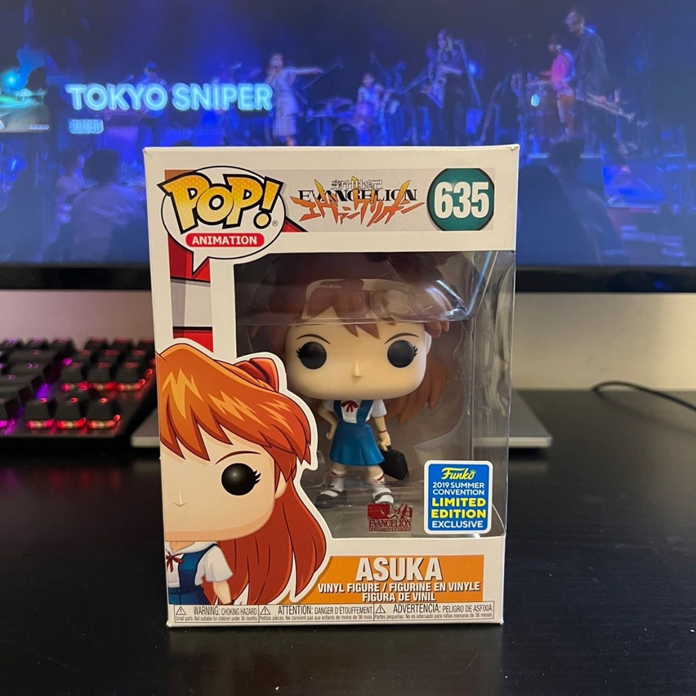 Neon Genesis Evangelion Asuka Limited Edition Funko Pop
